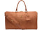 Nike Jordan Suede Monogram 40L Duffel Cognac