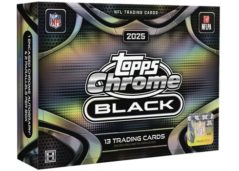 2025 Topps Chrome Black Football Hobby Box