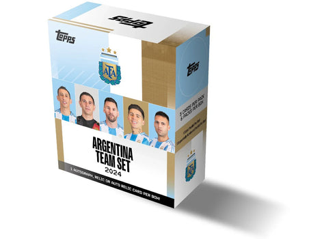 2024-25 Topps Argentina Team Set Soccer Hobby Box