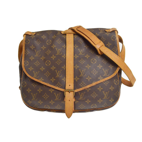 Saumur Handbag Monogram Canvas 30