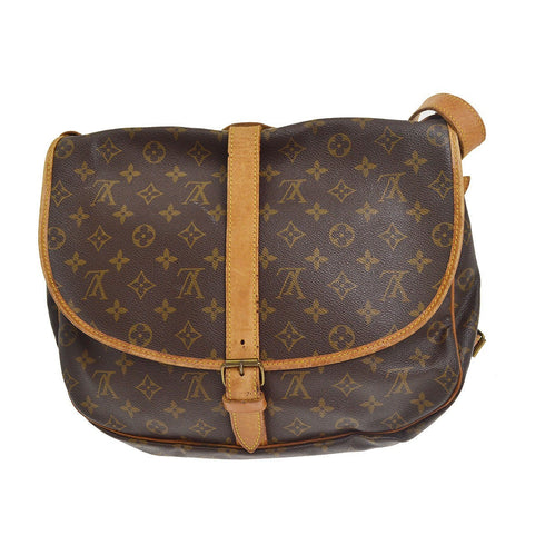 Saumur Handbag Monogram Canvas 30