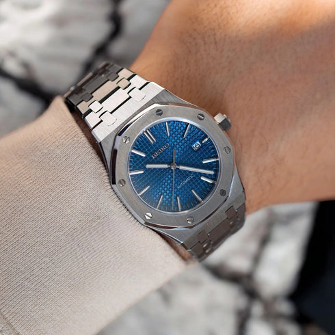 SEIKO MOD ROYAL OAK | BLUE
