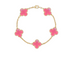 Clover Motif Alhambra Bracelet - 18k Gold