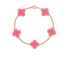 Clover Motif Alhambra Bracelet - 18k Gold