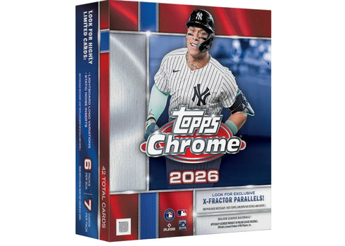 2026 Topps Chrome Baseball Mega Box