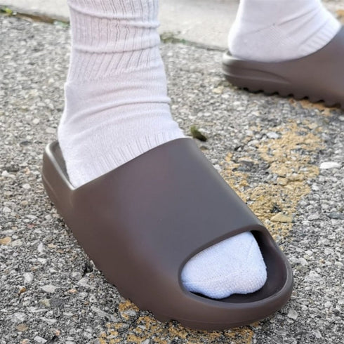 Kids YZY Slides – Toddler & Youth Sizes 5C–7Y | Comfy EVA Slip-On Sandals for Boys & Girls