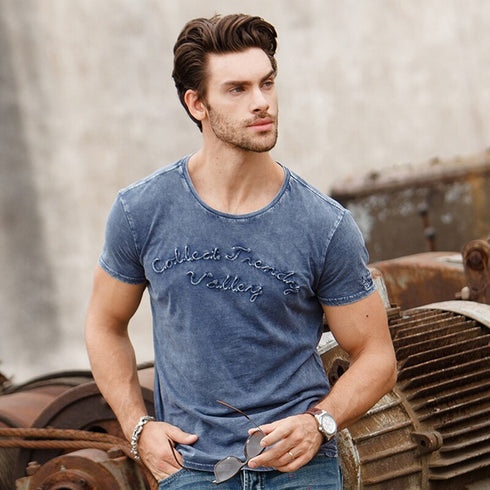 Retro Short Sleeve Streetwear T-Shirt