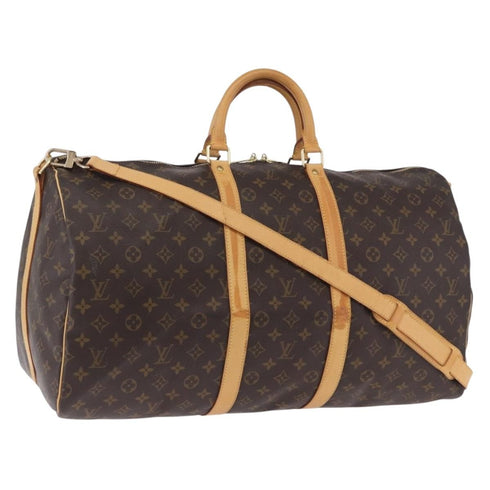 Keepall Bandouliere Bag Monogram Canvas 55