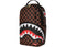 Sprayground Peeking Character Check Backpack Backpack Black Brown