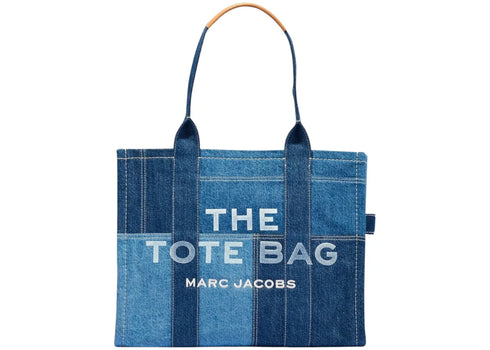Marc Jacobs The Large Tote Bag Blue Denim