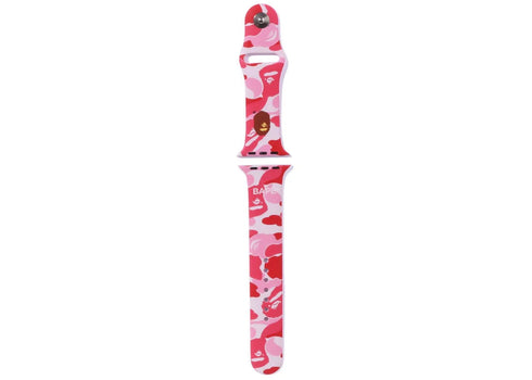 BAPE ABC Camo Apple Watch Band (41/45mm) Pink