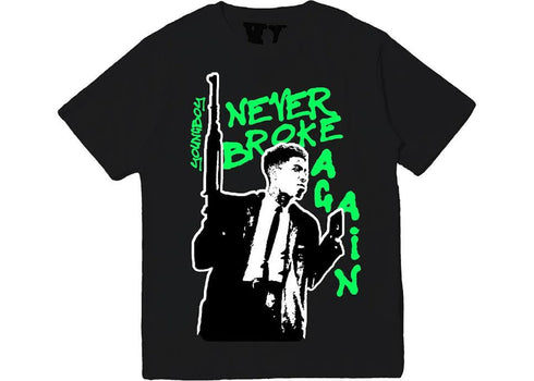 YoungBoy NBA x Vlone My Window Tee Black