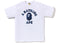 BAPE Color Camo College Tee (SS23) White Navy