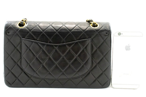 Vintage Classic Double Flap Bag Quilted Lambskin Medium