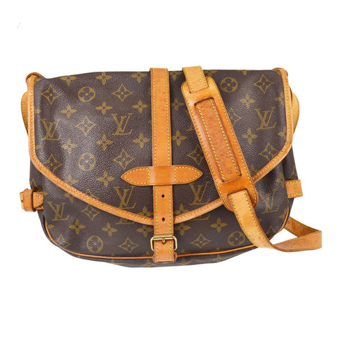 Saumur Handbag Monogram Canvas 30