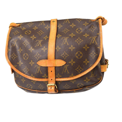 Saumur Handbag Monogram Canvas 30