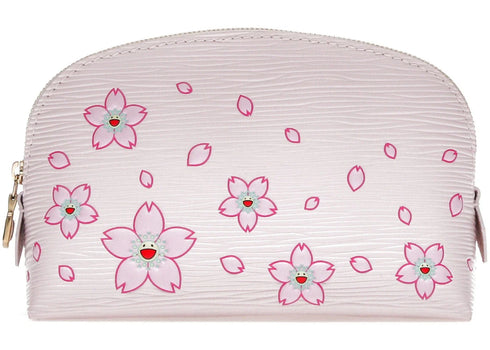Louis Vuitton x Takashi Murakami Cherry Blossom Cosmetic Pouch PM Pink