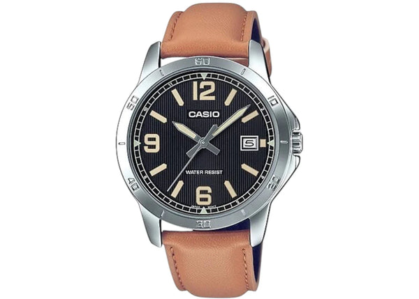 Casio Analog MTP-V004L-1B2 (Orange Black)