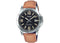 Casio Analog MTP-V004L-1B2 (Orange Black)