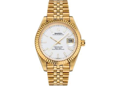 BAPE Type 6 BAPEX Watch Gold