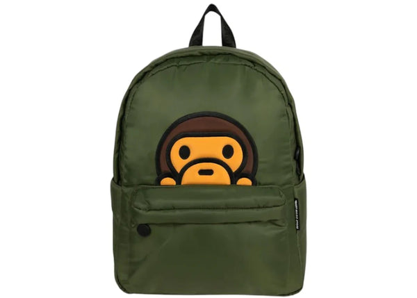BAPE Baby Milo Medium Backpack (SS25) Green