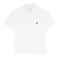Polo Blanc Ami de Coeur Noir en Coton
