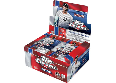 2026 Topps Chrome Baseball Jumbo Box