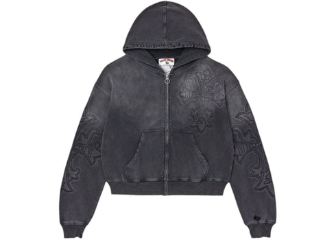 Vale Forever Carver Zip Up Hoodie Black