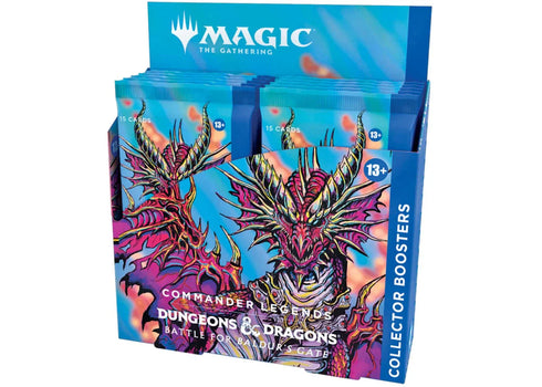 Magic: The Gathering TCG Commander Legends: Battle for Baldur's Gate Collector Booster Box - 12 Packs (180 Cards)
