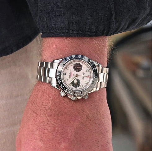 SEIKO SUBMARINER - WHITE STEEL