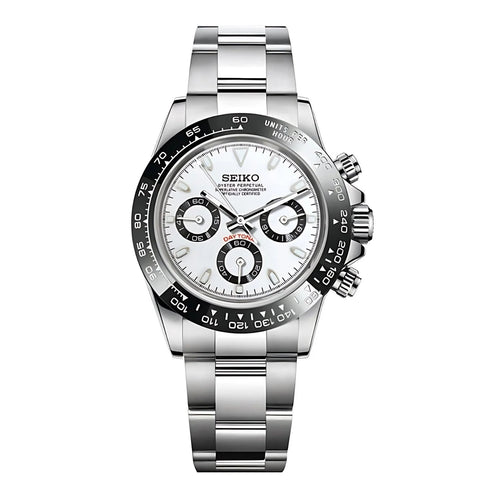 SEIKO MOD DAYTONA | WHITE