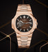 Rose Gold Open Heart Nauteiko