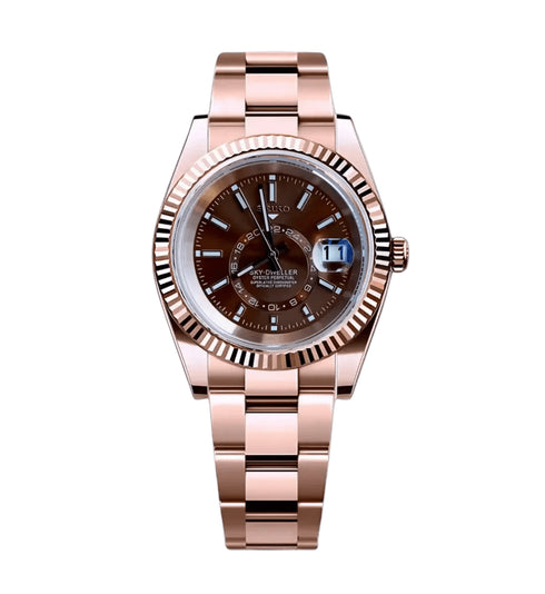 Seiko Mod Sky-Dweller Champagne