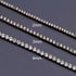VVS Jewelry Moissanite Tennis Chain | 14K Gold & 925 Sterling Silver | Sparkling Luxury for Men & Women