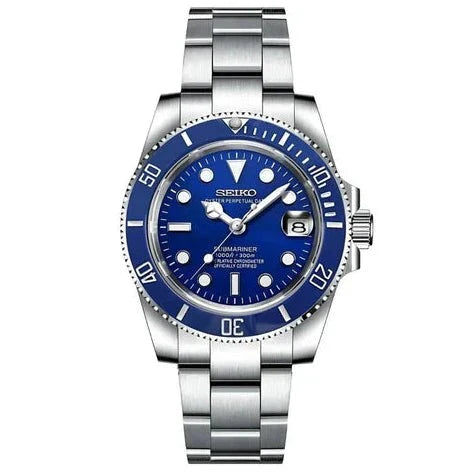 Royal Seikomatic Mod Blue Sub