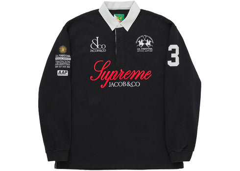 Supreme La Martina Rugby Black