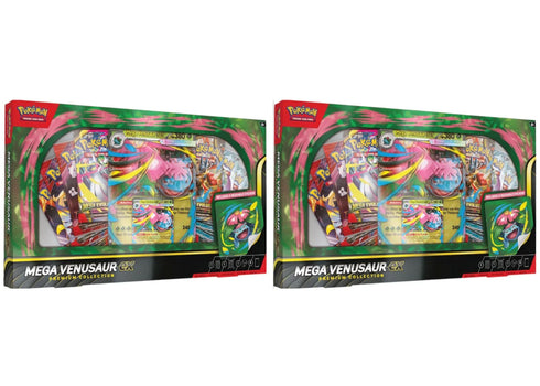2025 Pokémon Mega Evolution Venusaur ex Premium Collection 2x Lot