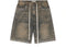 Vale Forever Rainstorm Mid Jorts Mid Wash