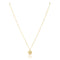 Sunny Gold-Plated Stoned Necklace