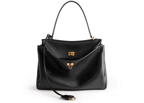 Balenciaga Rodeo Medium Handbag Black