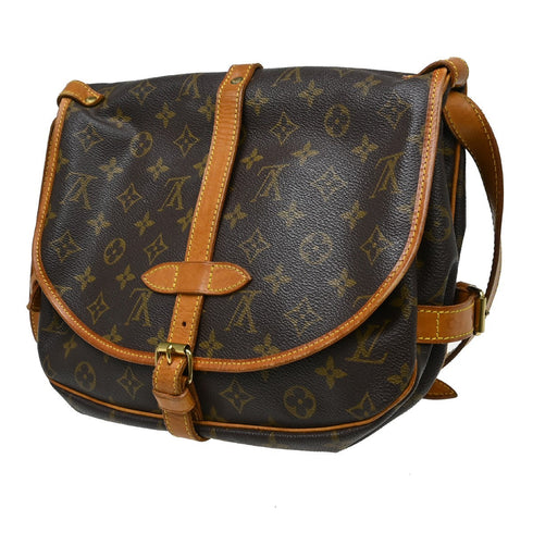 Saumur Handbag Monogram Canvas 30