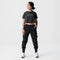 ASRV x Tonal Women's AeroSilver® Cropped Training Tee - Black