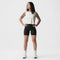 ASRV x Tonal Women's AeroSilver® Cropped Training Tank - Ivory Cream