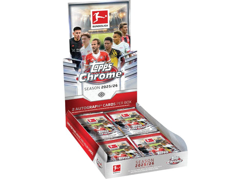 2025-26 Topps Chrome Bundesliga Hobby Box