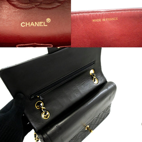 Vintage Classic Double Flap Bag Quilted Lambskin Medium