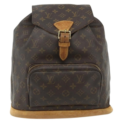 Vintage Montsouris Backpack Monogram Canvas GM