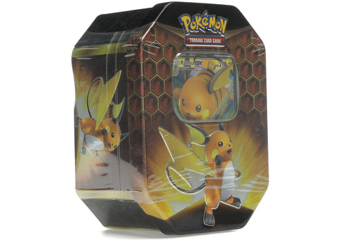 2019 Pokemon Hidden Fates Raichu Tin