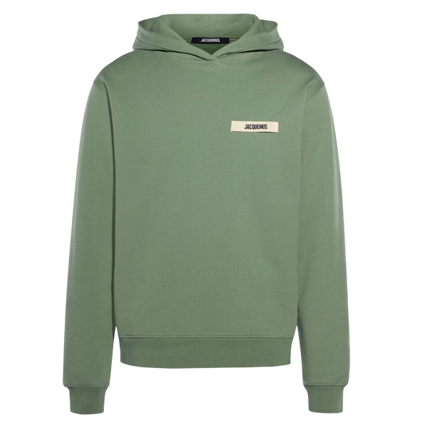 Le Hoodie Gros Grain Jacquemus Khaki