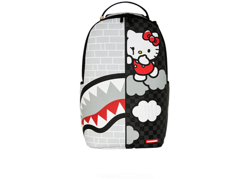 Sprayground Hello Kitty Official Collab Brick Wall Split Backpack Multicolor