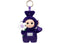 Pop Mart Teletubbies "Say Hello" Series Tinky Winky's Chill Flower Plush Figure